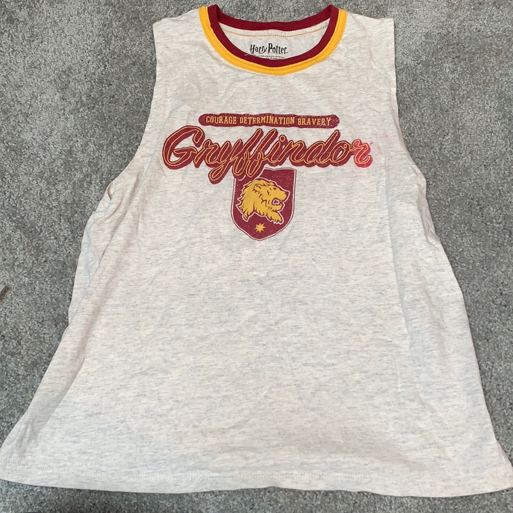 Harry Potter gryffindor tank top